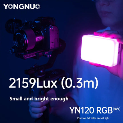 RGB LED Video Light 2500K-9900K Photography Light 3000mAh Studio