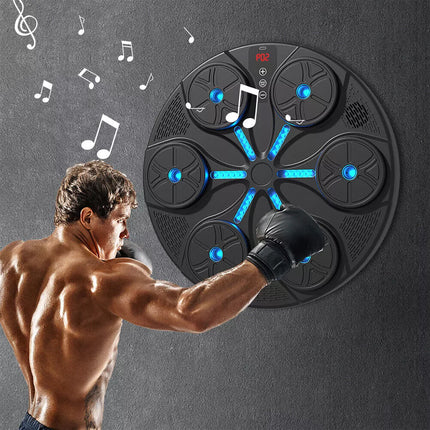 Smart Punching Boxing Training Pad Electronic Music Machine Home Wall Target