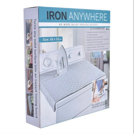 Iron Anywhere Portable Magnetic Ironing Mat Blanket Ironing Board Replacement
