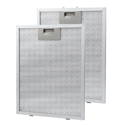 2Pcs 320 x 260mm Cooker Hood Filters Metal Mesh Extractor Vent Filter Universal