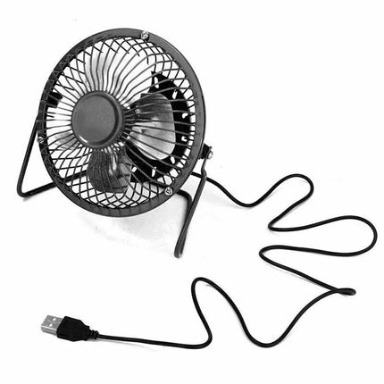 8Inch Portable USB Table Fan Mini USB Desk Fan Small Quiet Personal Cooler