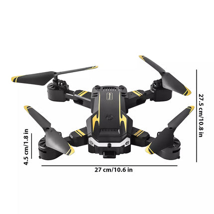 8K Drone HD Dual Camera GPS Drones WiFi FPV Foldable RC Quadcopter 3 Battery