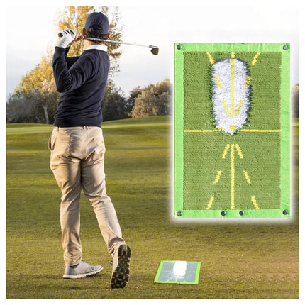 Golf Training Mat for Swing Detection Batting Golfs Aid Game Practice Training T