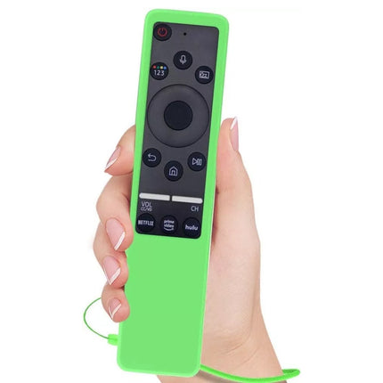 Luminous Silicone Green Smart TV Remote Control Cover Case for Samsung