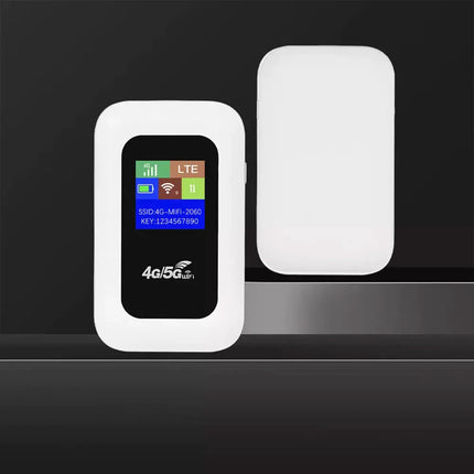 Portable 5G LTE Wireless WiFi Router Mobile Broadband MIFI LCD Hotspot