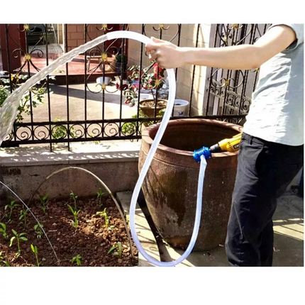 Self-priming Small Pump Hand Drill Water Pumps Portable for Home Gardening