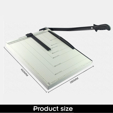 Premium Metal Paper Cutter A3 A4 B7 Photo Guillotine Page Trimmer 15Sheets Knife