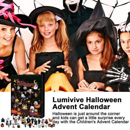 Halloween Horror Movie Figures Advent Calendar 24 Days Countdown Calendar Gift A#