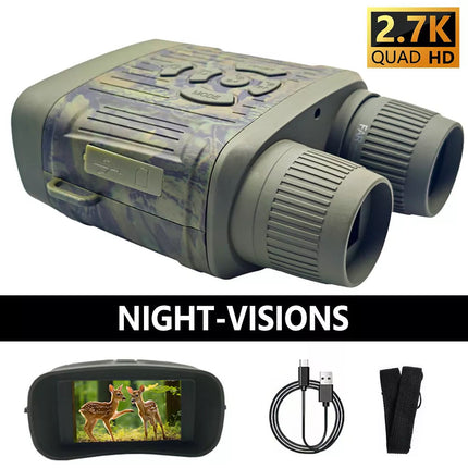10x Zoom Telescope Digital Infrared Night Vision Hunting Binoculars Day & Night