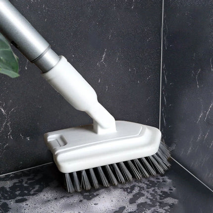 Long Handled Floor Scrubbing Brush Shower Cleaning Brush for Tubs, Tiles, Glass