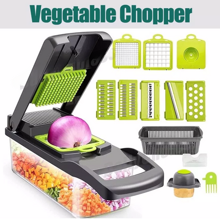 Vegetable Chopper,Food Choppers Onion Chopper Veggie Slicer Cutter Dicer Kitchen