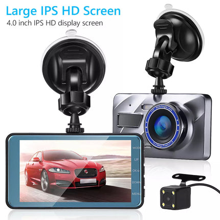 1080P Car Dash Camera Dual Front and Rear Video DVR Recorder Night Vision Kit