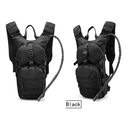 Hydration Backpack With 3L Water Bladder Backpack Cycling Hiking Camping Bag Black