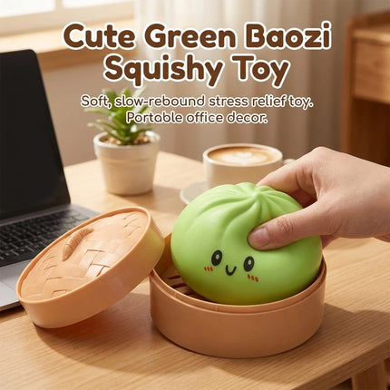 Giant Dumpling Squishys, Baozi Shaped Stress Relief Toy, Jumbo Rainbow Stress Ball Toy  (9Pcs/Set)