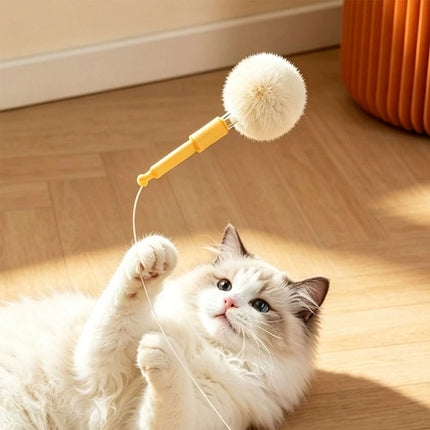 Automatic Retractable Electric Cat Toy Interactive Indoor Pet Teaser For Cat Dog
