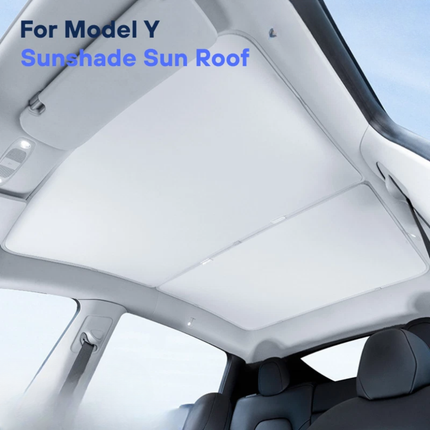 Sunshade Sun Roof Shade Sunroof UV Window Cover Ice Crystals For Tesla Model Y