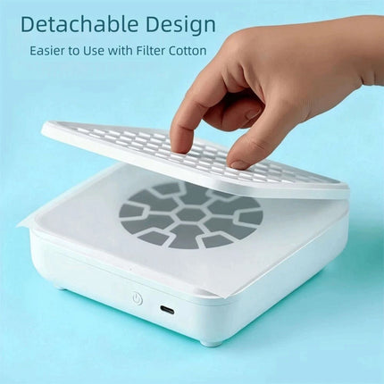 Strong Suction Nail Dust Collector Nail Polish Remover