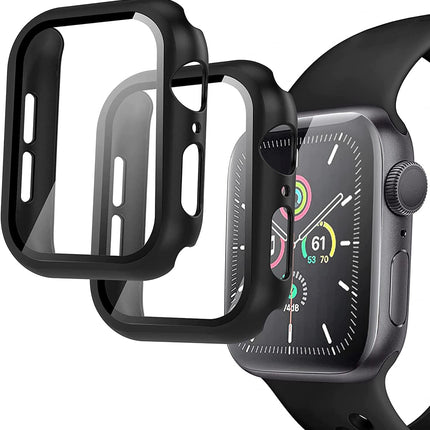 2pcs Apple Watch IWatch Screen Protector Case Full Cover Pink