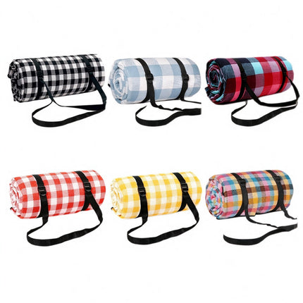 Large Water Resistant Picnic Blanket 200x200cm Foldable Outdoor Camping Beach Mat