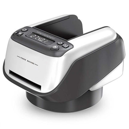 Automatic Card Shuffler and Dealer, 2 in 1 360° Rotating Card Shuffling+Dealing