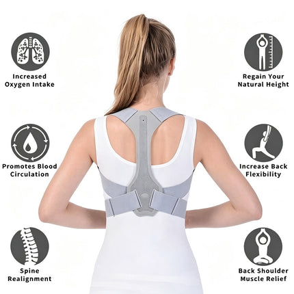 Posture Clavicle Back Support Corrector Back Straight Shoulders Brace Strap