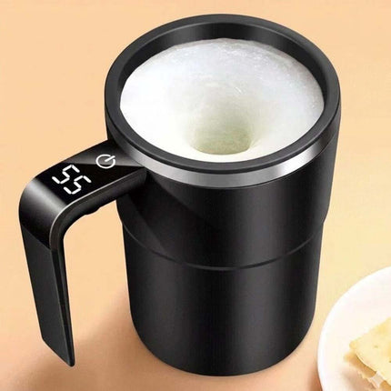 380ml Electric Self Stirring Mug with Rechargeable Function – Black