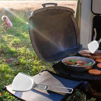 Camping Kitchen Utensil Set 6 PCS Compact Folding Cooking Spoon Spatula Colander
