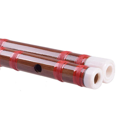 Handmade Chinese Musical Instrument Bamboo Flute G Key+Membrane+Knot+Bag