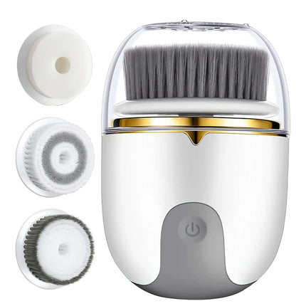 Waterproof Silicone Face Cleansing Brush Massager