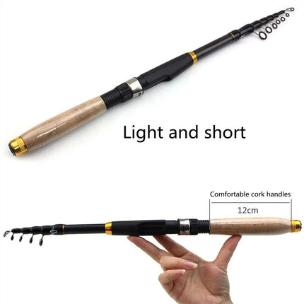 1Pcs Spinning Fishing Rod Telescopic Fishing Rod Fishing Pole Fishing Rod