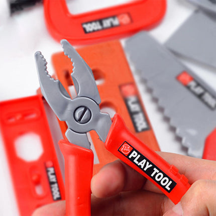 Simulation Tool Set with Toy Drill Tool Box Pretend for Play Construction