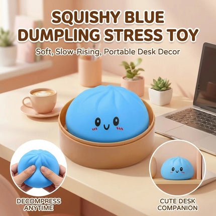 Mystery Christmas Dumpling Squishy Stress Relief Fidget Toy Gifts          (9Pcs/Set)