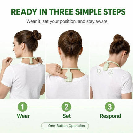 Adjustable Back Neck Posture Reminder Device Daily Support