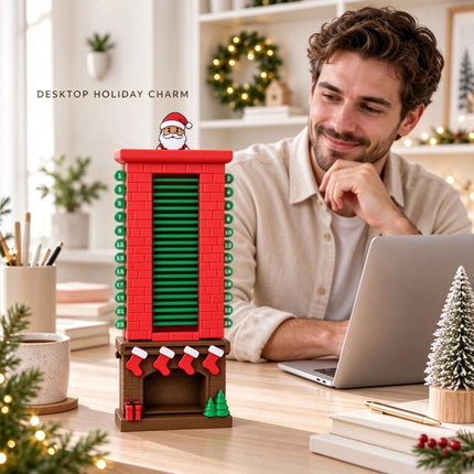 1pc 24 Day Xmas Countdown Santa Chimney Countdown Calendar Christmas AU
