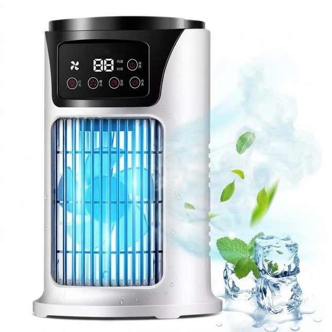Multifunction Cooling Fan Air Cooler Spray Conditioner Personal Silent Desk fan