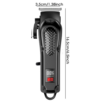 Pro Men Cordless Electric Hair Clipper Trimmer Shaver 3 Set USB Rechargeable