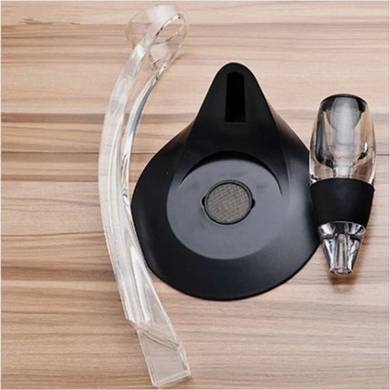 Wine Aerator Deluxe Essential Red Wine Magic Decanter Tower Stand Set Gift
