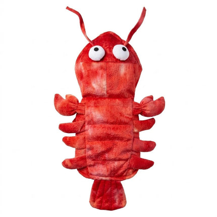 Dog Lobster Costume Pet Cat Party Clothes Halloween Cosplay Dress, Puppy Red