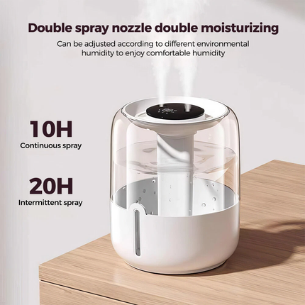6.8L Extra Large Cool Mist Air Humidifier with Night Light Room