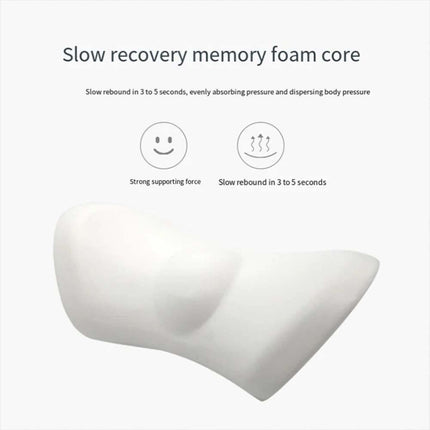 Back Cushion Support Memory Foam Lumbar Lower Back Pillow Office Chair