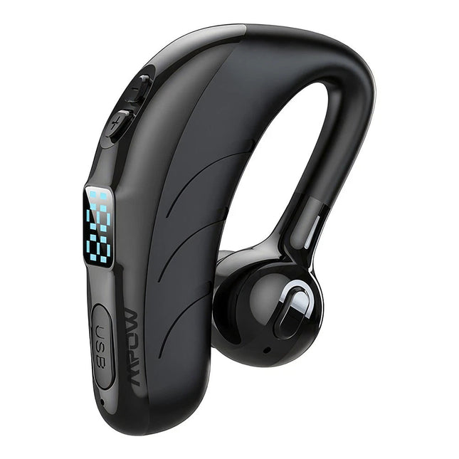 Trucker Handsfree Wireless Earpiece Bluetooth 5.2 Single Earphone Earbud Headset