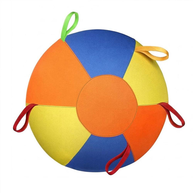 45Cm Jumbo Herding Ball Inflatable with Handle Cover & Pump for Dogs B