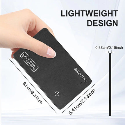 Smart Card Tracker Wireless Charging Wallet Tracker Tracking Device Waterproof