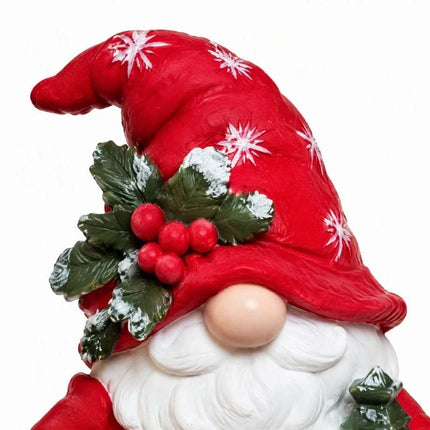 Creative Christmas Candy Bowl Figurine Funny Miniature Sculpture Prop