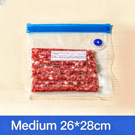 Fresh Reserve Vacuum Sealer, Fresh Reserve Food Vacuum with 15 Reusable Bags