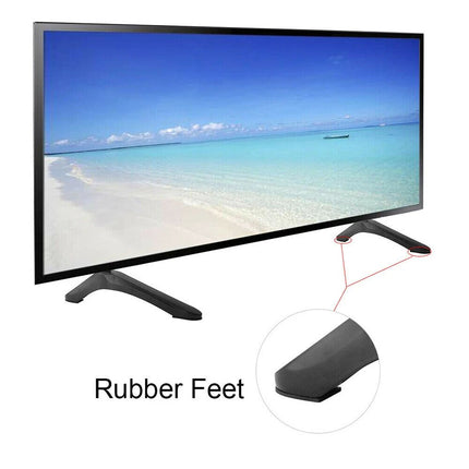 Height Adjustable TV Stand Universal Table Holder Desktop Base Mount Bracket Kit