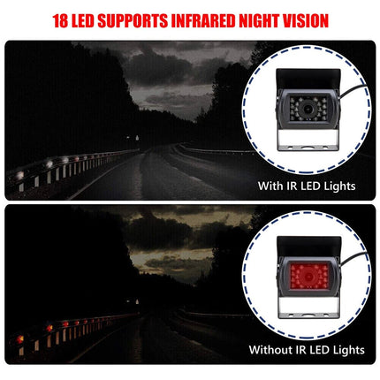 4 Pin CCD Car Bus/Truck/Trailer Reverse Camera Night Vision Rear View Reversing
