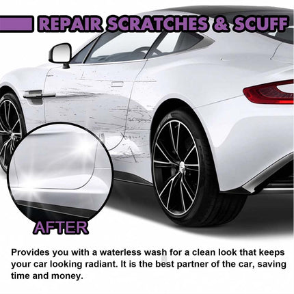 2Pcs 3Car Wax Polish Spray  in 1 High Protection quick Car Coat Ceramic Coating Spray Hydrophobic +Sponge+Towel - Image 5