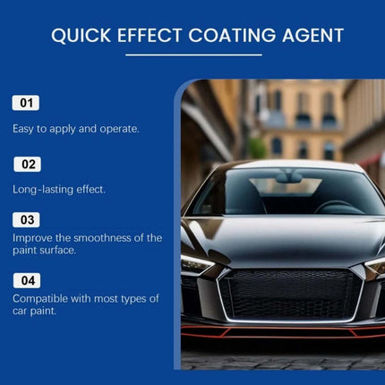 2Pcs 3Car Wax Polish Spray  in 1 High Protection quick Car Coat Ceramic Coating Spray Hydrophobic +Sponge+Towel - Image 8
