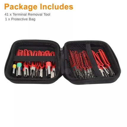 Terminal Removal Connector Tool Electrical Wire Kit Pin Ejector Extractor Auto++